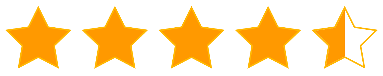 5 star rating