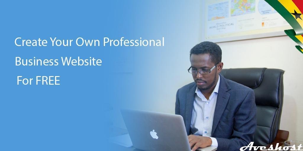 How to create a business website in Ghana for free