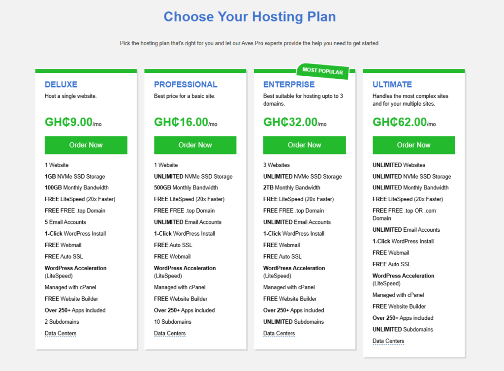 How to Start an Online Store in Ghana: Comprehensive Guide (2025) 1 WordPress hosting