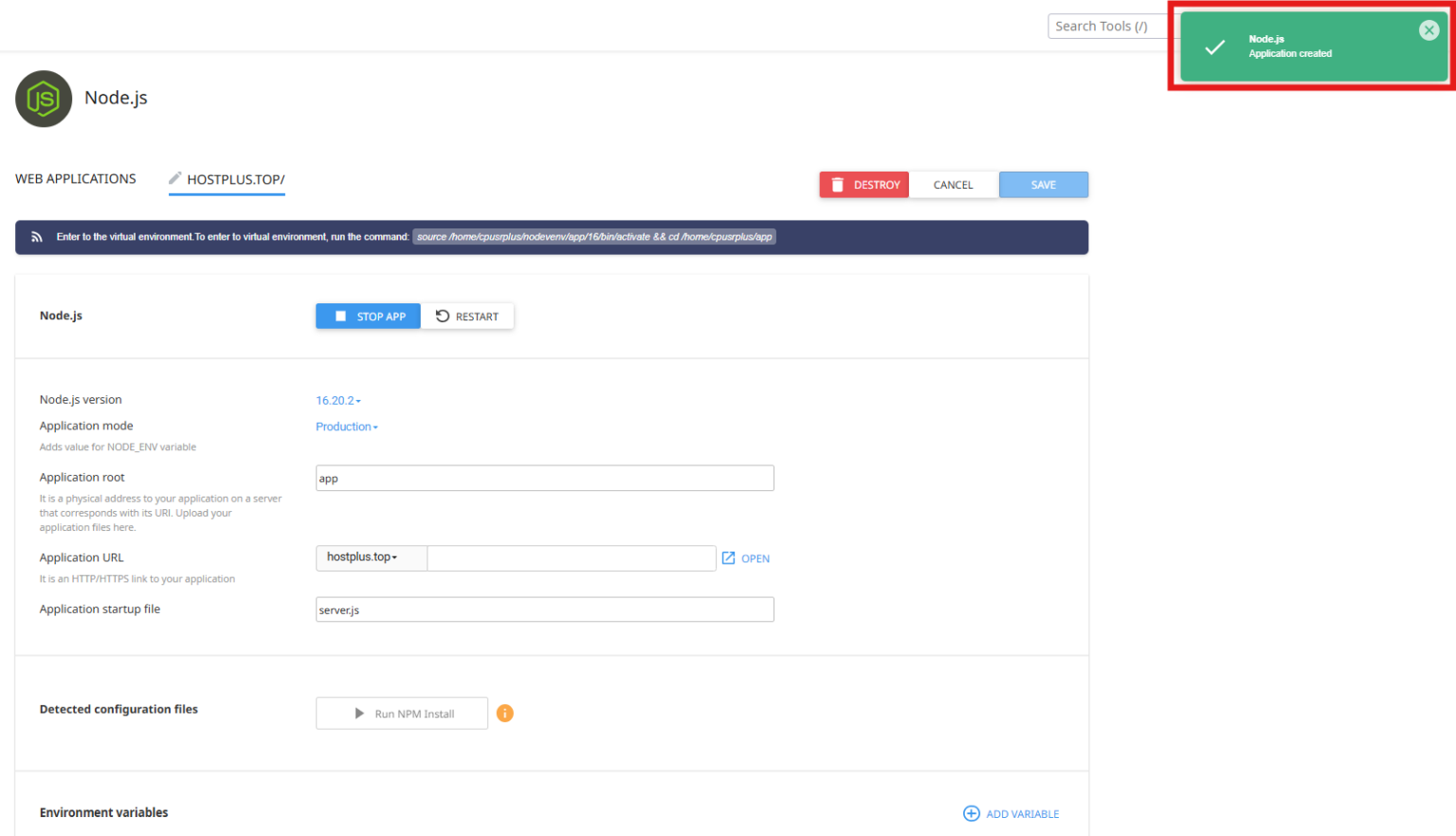 How To Deploy a Node.js App on cPanel (The Ultimate Guide)