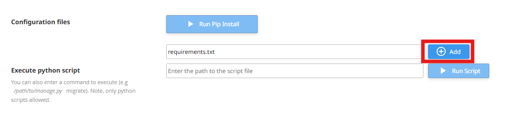 How to Deploy Django App on cPanel (The Ultimate Guide) 6 How to deploy Django App - adding requirement dependencies file