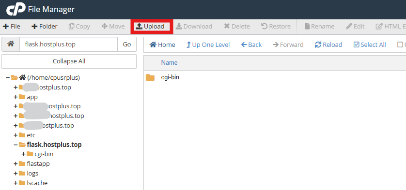 How to Deploy Django App on cPanel (The Ultimate Guide) 4 How to deploy flask app - Upload Your Flask Application