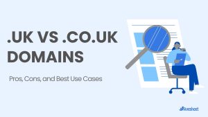 Home 12 .uk vs .co.uk Domains